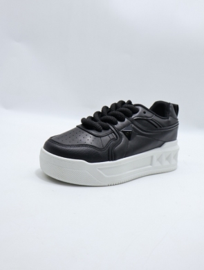 Buty sportowe damskie na płaskim (36-41) MB189-3 BLACK