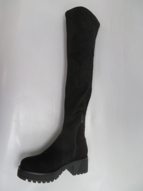Kozaki damskie jesienne na płaskim (36-41) RXJ36 BLACK