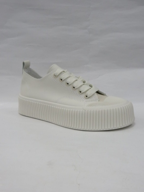 Buty sportowe damskie na płaskim (36-41) F200 BEIGE