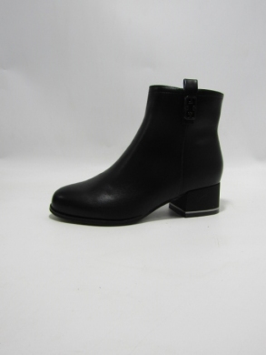 Botki damskie ocieplane na obcasie (36-41) BL-61 BLACK