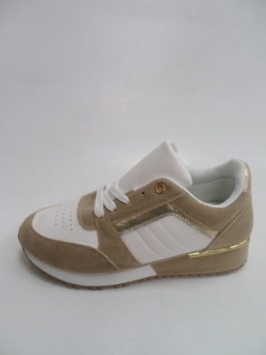 Buty sportowe damskie na płaskim (36-41) YR-85 KHAKI