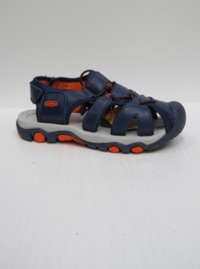 Sandały chłopięce (33-38) AB207 BLUE/ORANGE
