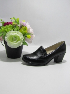 Półbuty damskie na obcasie (36-41) Q7111-1 BLACK