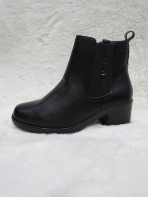 Botki damskie ocieplane na obcasie (36-41) 8261-1