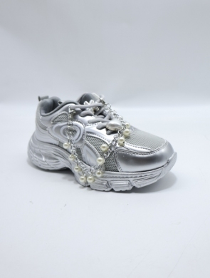 Buty sportowe dziewczęce (27-32) EB321 SILVER