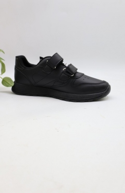 Buty sportowe damskie na płaskim (36-41) H013 BLACK