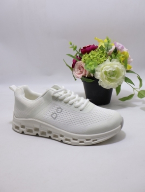 Buty sportowe damskie na płaskim (36-41) XBC-108 WHITE