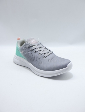 Buty sportowe damskie na płaskim (37-41) LXC8605-H LGREY/MINT