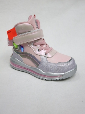 Botki dziewczęce ocieplane (26-31) P805 PINK