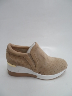 Buty sportowe damskie na koturnie (36-41) HQ259 KHAKI