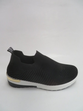 Buty sportowe damskie na płaskim (36-41) HC02-1 BLACK