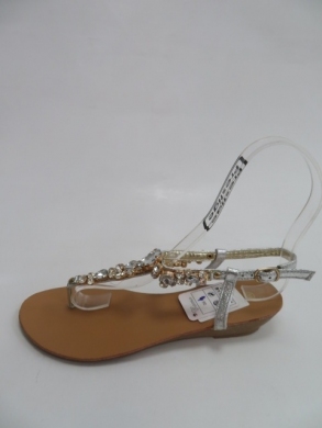 Sandały Damskie na płaskim (36-41) LS-66 SILVER