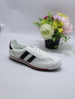 Buty sportowe damskie na płaskim (36-41) EL-019 WHITE