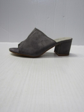 Klapki damskie na obcasie (36-41) 0650 GREY
