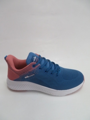 Buty sportowe damskie na płaskim (36-41) LXC 8384-S BLUE/PINK