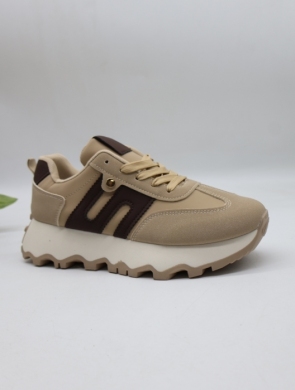 Buty sportowe damskie na płaskim (36-41) HZ-B408 KHAKI