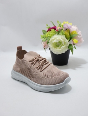 Buty sportowe damskie na płaskim (36-41) EV-366 PINK
