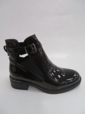 Botki damskie jesienne na płaskim (36-41) 5720-1 BLACK