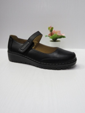 Półbuty damskie na koturnie (36-41) Y08 BLACK