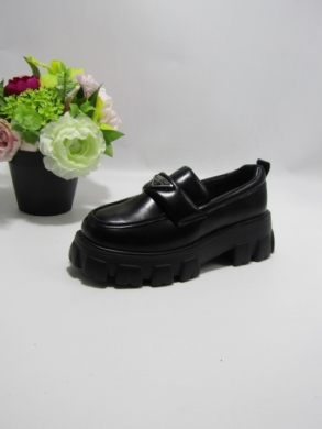 Mokasyny dziewczęce (32-37) DC606 BLACK-2