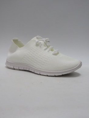 Buty sportowe damskie na płaskim (36-41) TA-33 WHITE