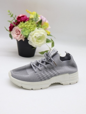 Buty sportowe damskie na płaskim (37-42) F912B