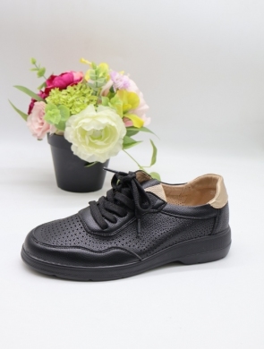 Buty sportowe damskie na płaskim (36-41) JML229 BLACK