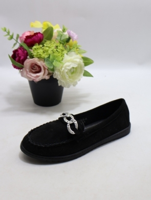 Mokasyny damskie na płaskim (36-41) XYG2312-6 BLACK