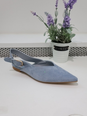 Sandały damskie na płaskim (36-41) 9755 BLUE