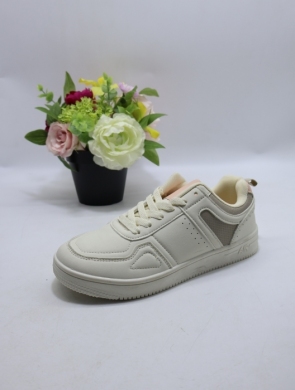 Buty sportowe damskie na płaskim (36-41) AD700 BEIGE