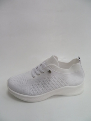 Buty sportowe damskie na płaskim (36-41) AHSX-03-5 WHITE