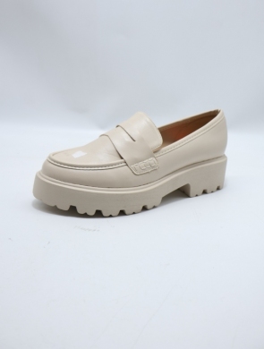 Mokasyny damskie na płaskim (36-41) LL987 BEIGE