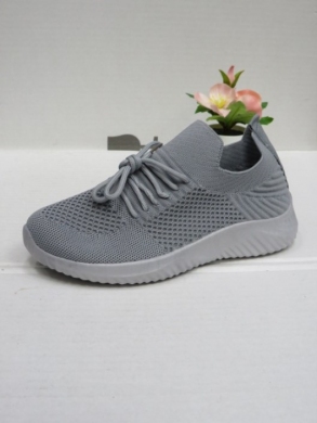 Buty sportowe damskie na płaskim (36-41) W050 GREY