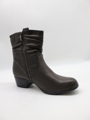 Botki damskie ocieplane na obcasie (36-41) 8681-5