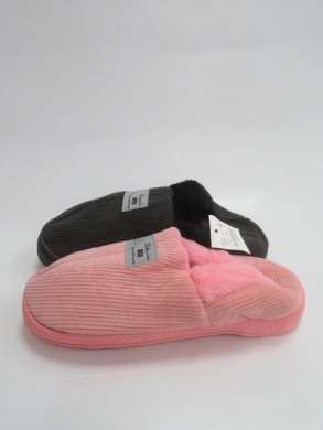 Kapcie damskie ocieplane (36-41) F8-37 MIX