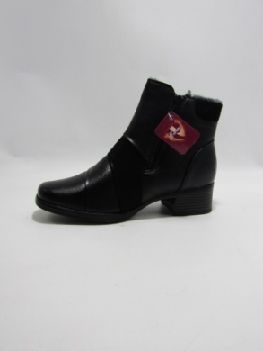 Botki damskie ocieplane na obcasie (36-42) 2672-1