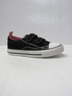 Trampki dziewczęce (31-36) A262 BLACK/PINK