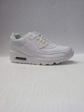 Buty sportowe damskie na płaskim (36-41) D7W-3 WHITE