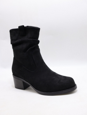 Botki damskie ocieplane na obcasie (36-41) H2506A