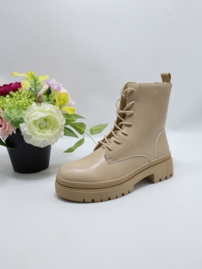 Botki damskie na płaskim (36-41) HMR-21 CREAM