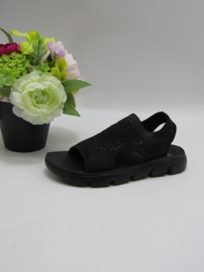 Sandały damskie na płaskim (36-41) HW100-1 BLACK