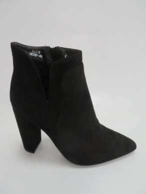 Botki damskie jesienne na obcasie (36-41) UK33 BLACK