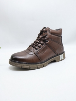 Botki męskie ocieplane (40-45) 62018-3 BROWN