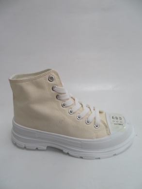 Trampki damskie na koturnie (36-41) HB60 BEIGE