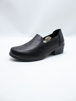 Półbuty damskie na obcasie (36-41) 2401 BLACK