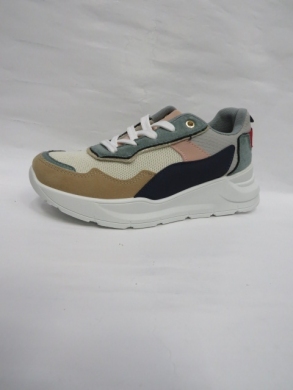 Buty sportowe damskie na płaskim (36-41) QS-20 BLUE