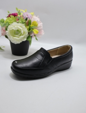 Półbuty damskie na koturnie (37-42) C02 BLACK