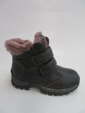 Botki chłopięce ocieplane (27-32) 8847-1 BLACK