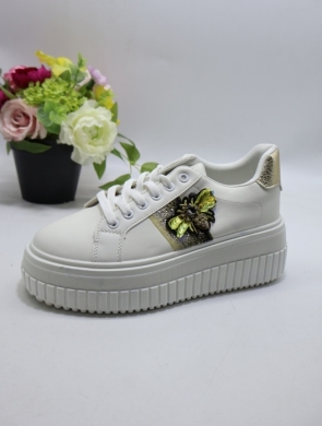 Buty sportowe damskie na płaskim (36-41) BO-160 GOLD