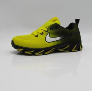 Buty sportowe damskie na płaskim (36-41) D101 YELLOW